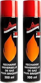2 x 300 ml gaz do zapalniczek i palników do flambirów.