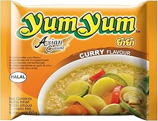 Yum Yum Makaron instant curry 60 g (30 sztuk)
