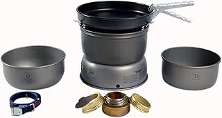 Trangia 25-3 HA Ultralight Hardanodyzed - aluminiowa kuchenka sztormowa z naczyniami do gotowania