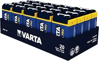 Varta 4022 przemysłowy blok alkaliczny LR61 (9 V, 20 szt.)