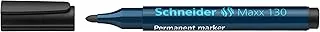 Schneider Maxx 130 113001 Marker Permanentny, Czarny, 3 mm
