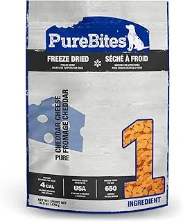 PureBites Ser liofilizowane smakołyki dla psów, 1 składnik, wyprodukowano w USA, 470 g