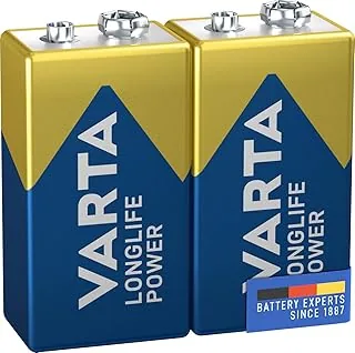 Varta Longlife Power 9V, 2Er Battery