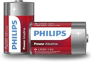 Philips Power Alkaline Baterie, Wielokolorowy, 2 szt.