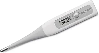 OMRON Flex Temp Smart Termometr Cyfrowy – szybki wodoodporny termometr dla dziecka i dorosłych, z elastyczną końcówką dla komfortu i dokładnego pomiaru w 10 sekund