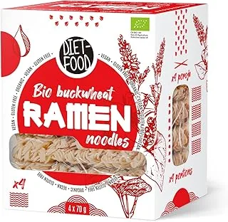 DIET-FOOD Makaron gryczany ramen 100%, bezglutenowy (280g) - BIO