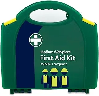 Reliance Medical 343 średni zestaw pierwszej pomocy do miejsca pracy, 27 cm x 29,5 cm x 10 cm, zielony/zielony