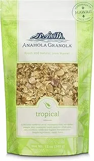 Anahola Granola Tropical 12 Oz | Snacks Variety Pack For Adults | Healthy Snacks For Kids | Healthy Snack Box | Low Calorie Snacks | Cereal