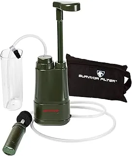 Survivor Filter PRO - Przenośna pompa ręczna filtr wody survivalowej - zewnętrzny filtr wody kemping