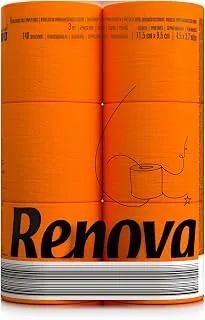 Renova Papier Toaletowy, Pomarańczowy, 6 Sztuk