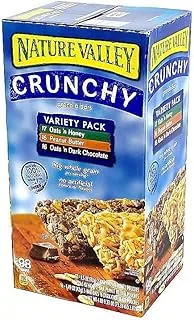 Nature Valley Crunchy Granola Batoniki Różnorodne opakowanie 49 woreczków - 42 g każdy (98 batonów)