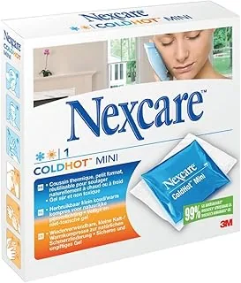 Nexcare ColdHot Therapy Pack Mini, 1/opakowanie, pomaga zmniejszyć obrzęk, stan zapalny, ból, opakowanie wielokrotnego użytku z nietoksycznym żelem