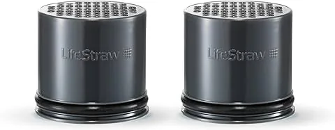 Lifestraw Lscarb410 Filtry Węglowe, Czarny, 2 sztuki
