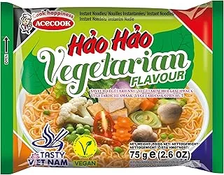 Acecook Hao Hao Makaron Instant - smak wegetariański - 30 paczek