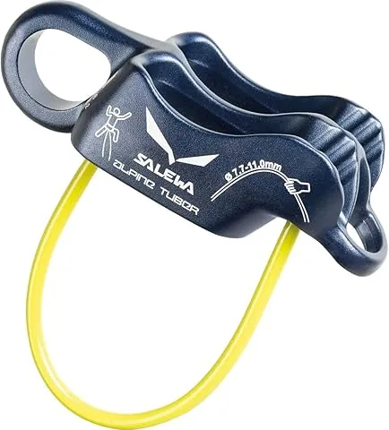 SALEWA Alpine Tuber - przyrząd asekuracyjno-zjazdowy, kolor niebieski
