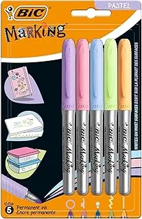 Bic Markery permanentne, po 5 sztuk