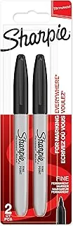 Sharpie 1985860 Markery, Czarny, 2 sztuki