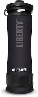 LifeSaver Liberty (czarny) | oczyszczacz wody – do 2000 litrów | piesze wycieczki, wędrówki z plecakiem, podróże lub kemping