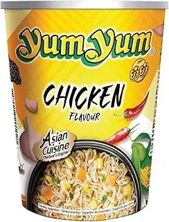 Yum Yum Kubek do makaronu instant z kurczakiem 70G, 1 karton (12 szt.)