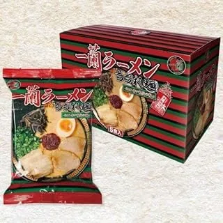 Japoński makaron Ramen Ichiran Instant na 5 posiłków z skręcanego makaronu (import z Japonii)