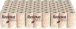 Renova Papier toaletowy Love & Action, beżowy pakiet 9 x 12 rolet-: 108