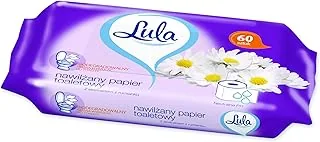 LULA Nawilżany papier toaletowy z ekstraktem z rumianku 60szt