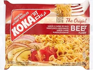 Koka Makaron instant o smaku wołowym 85 g x 30