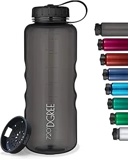 720°DGREE Butelka na napoje "simplBottle" – 1,5 l – szczelna butelka na wodę – sportowa butelka do uprawiania sportu, siłowni, fitnessu, roweru, dla dzieci, szkoły i biura, nie zawiera BPA