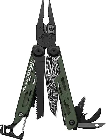 Leatherman Signal Multitool - 19 Narzędzi na Kemping i Survival, Zielony