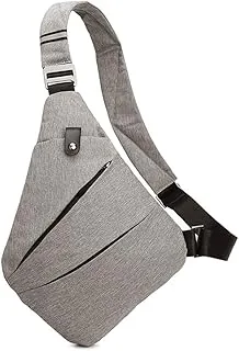 Torba crossbody unisex antykradzieżowa szarfa