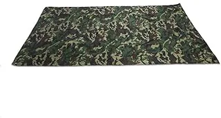 Nikou Camping Tarp - Wodoodporny domek kempingowy w kamuflażu Lekki przenośny namiot tarp do maty przeciwdeszczowej camping piknikowy (rozmiar : 2 x 1,5 M)