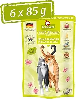 Granatapet Mokra Karma dla Kotów, Bażant I Królik, 85 g x 6