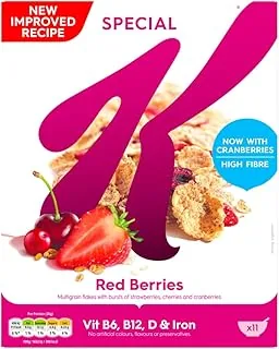 Kellogg's Special K Czerwone jagody płatki śniadaniowe, 330 g