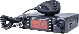 Radio CB PNI Escort HP 9001 PRO ASQ regulowane, AM-FM, 12 V / 24 V, 4 W, skanowanie, podwójny zegarek, ANL, kolorowy wyświetlacz