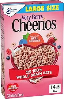 CHEERIOS Very Berry 411 g (411G) Duże pudełko