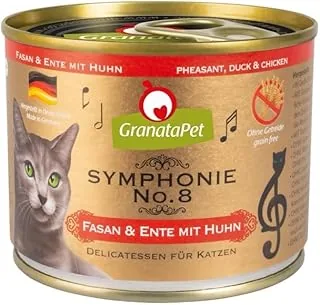 Granatapet Symphonie Karma dla Kotów, Bażant/Kaczka, 6 x 200 g