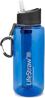LifeStraw Go 1L Water Bottle with Filter; 1L; Blue