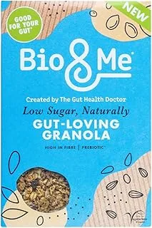 Bio&Me - Granola klasyczna niskotłuszczowa | wegańska, bez dodatku cukru, kochająca jelita, opakowanie 1 x 360 g