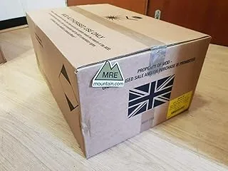 Racje armii brytyjskiej *Pełne pudełka* UK 24 godziny jedzenia (przypadki 10) ORP MRE IRP