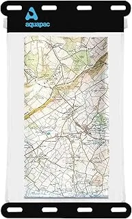 Aquapac Kaituna Wodoodporny uchwyt na karty - na zewnątrz lub na piesze wycieczki - Przezroczyste plastikowe etui do kajakarstwa i akcesoriów kempingowych - mały 19,5 x 30 cm