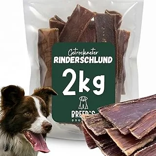 Suszone mięso wołowe dla psów 2 kg własnej niemieckiej produkcji, artykuł do żucia dla dużych i małych