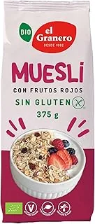 ELGRANERO Muesli Con 375gr produkt do pielęgnacji czerwone owoce 375 g