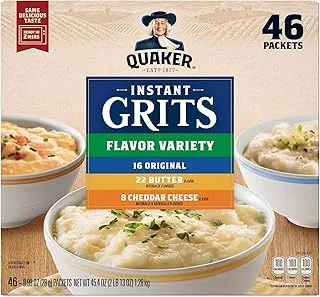 Quaker Odmiana smaku grysu błyskawicznego 46 opakowań 1,28 kg