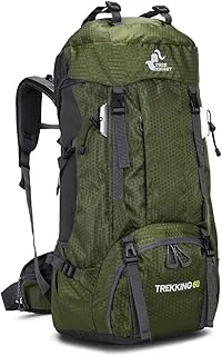 Bseash 60 l wodoodporny plecak turystyczny kempingowy z osłoną przeciwdeszczową, duży outdoorowy, sportowy, plecak podróżny, do wspinaczki
