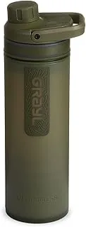 GRAYL UltraPress oczyszczacz wody i butelka filtrująca, do wędrówek, podróży z plecakiem, survival, podróży (Olive Drab)
