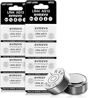 Baterie guzikowe LR44, baterie AG13, bez rtęci, 1,5 V, 357 / 357A / L1154 / A76 / GPA76, 16 sztuk