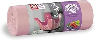 Anna Zaradna Worki na śmieci z uszami - zapach OWOCOWY 35L 20szt