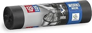 Anna Zaradna Worki na śmieci MOCNE 120L 15szt