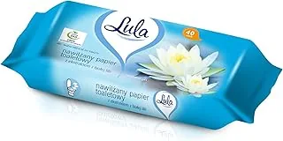 LULA Nawilżany papier toaletowy z ekstraktem z białej lilii 40szt