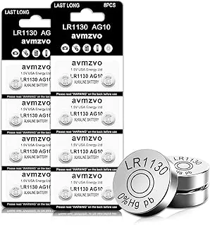 LR1130 baterie guzikowe AG10 LR 1130 bateria 1,5 V (16 szt.) LR54 1131 189 alkaliczne baterie guzikowe bez rtęci (1130-16)